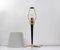 Mid-Century Brass and Metal Table Lamp in the Style of J.T. Kalmar, Image 7
