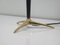 Mid-Century Brass and Metal Table Lamp in the Style of J.T. Kalmar, Image 4