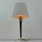 Mid-Century Brass and Metal Table Lamp in the Style of J.T. Kalmar, Image 3