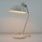 Mid-Century German Industrial Work Cream Table Lamp from Helo, 1950s 10