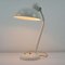 Mid-Century German Industrial Work Cream Table Lamp from Helo, 1950s, Image 10