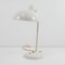 Mid-Century German Industrial Work Cream Table Lamp from Helo, 1950s, Image 2