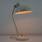 Mid-Century German Industrial Work Cream Table Lamp from Helo, 1950s, Image 9