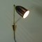 Französische Potence Wandlampe mit Gelenkarm, 1950er 7