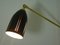 Französische Potence Wandlampe mit Gelenkarm, 1950er 9