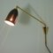 French Articulating Potence Wall Light Sconce, 1950s 8