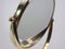 Mid-Century Italian Brass and Marble Table Mirror, 1950s, Image 4