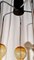 Chandelier with 5 Murano Glass Pendants, Image 8