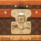20th Century French Canvas Cabin Trunk from Louis Vuitton, 1920s, Image 14