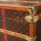 20th Century French Canvas Cabin Trunk from Louis Vuitton, 1920s 11