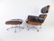 Leather Chair & Ottoman by Martin Stoll, Set of 2 1