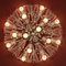 Extra Large Mid-Century Snowball Ceiling Lamp by Emil Stejnar for Rupert Nikoll, Image 3