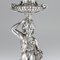 19th Century French Solid Silver Figural Candlesticks, 1880s, Set of 2 7