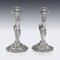 19th Century French Solid Silver Figural Candlesticks, 1880s, Set of 2, Image 12