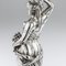 19th Century French Solid Silver Figural Candlesticks, 1880s, Set of 2, Image 4