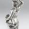 Bougeoirs Figural en Argent Massif du 19ème Siècle, France, 1880s, Set de 2 4