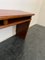 Art Deco Mahogany Console Table with Open Compartments 5