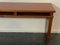 Art Deco Mahogany Console Table with Open Compartments 9