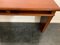 Art Deco Mahogany Console Table with Open Compartments 6