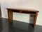 Art Deco Mahogany Console Table with Open Compartments 3