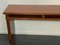 Art Deco Mahogany Console Table with Open Compartments 7