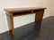 Art Deco Mahogany Console Table with Open Compartments 4