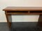 Art Deco Mahogany Console Table with Open Compartments 8