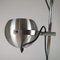 Lámpara de pie Mid-Century de aluminio y acero de Gepo, años 60, Imagen 7
