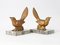 Serre-Livres Oiseaux Art Déco, France, 1930s, Set de 2 3