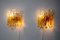 Lava Sconces by Carlos Nason for Mazzega Murano, 1970s, Set of 2 4