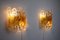 Lava Sconces by Carlos Nason for Mazzega Murano, 1970s, Set of 2 2