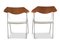 Mid-Century English White Leather & Oak 675 Chair by Robin Day for Hille 4