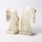 Vintage Onyx Horse Head Bookends, 1970s, Set of 2, Image 3