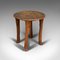 Tavolino o sgabello antico antico, Australia, inizio XX secolo, Immagine 3