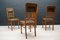 Austrian Art Nouveau Dining Chairs, Set of 4, Image 5