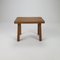 Mid-Century Modernist Oak Side Table or Stool, 1950s 6