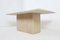 Travertine Dining Table, 1970s 5