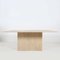 Travertine Dining Table, 1970s 4