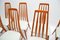 Dänische Vintage Teak Esszimmerstühle von Niels Koefoed, 1960er, 8er Set 7