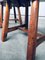 Brutalist Oak Dining Chairs from De Puydt, Belgium, 1960s, Set of 4 8