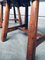 Brutalist Oak Dining Chairs from De Puydt, Belgium, 1960s, Set of 4, Image 8