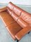 Mid-Century Modern Scandinavian 3-Seater Leather Sofa, 1970s 3