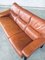 Mid-Century Modern Scandinavian 3-Seater Leather Sofa, 1970s, Image 3