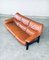 Mid-Century Modern Scandinavian 3-Seater Leather Sofa, 1970s 4