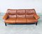 Mid-Century Modern Scandinavian 3-Seater Leather Sofa, 1970s 1