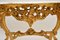 Antique French Style Gilt Wood Console Table, Image 6