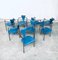 Postmodern Dining Chairs from Belgo Chrom / Dewulf Selection, 1980s, Set of 8, Image 21
