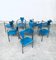 Postmodern Dining Chairs from Belgo Chrom / Dewulf Selection, 1980s, Set of 8, Image 20