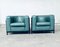 Postmodern Onda Leather Chair Set by De Pas, Durbino, Lomazzi for Zanotta, Italy, 1985, Set of 2 16