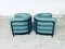 Postmodern Onda Leather Chair Set by De Pas, Durbino, Lomazzi for Zanotta, Italy, 1985, Set of 2 13